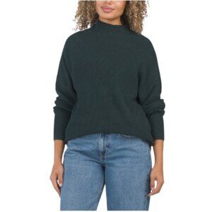 CATHERINE MALANDRINO Raglan Sleeve Funnel Neck Sweater